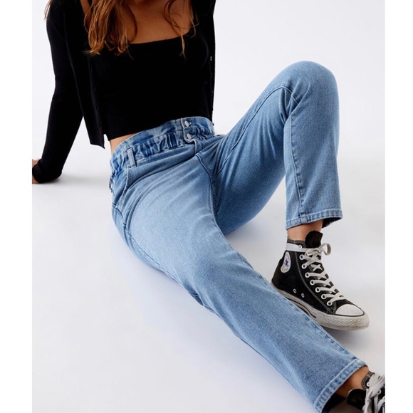 PacSun Denim - PacSun paper bag mom jeans